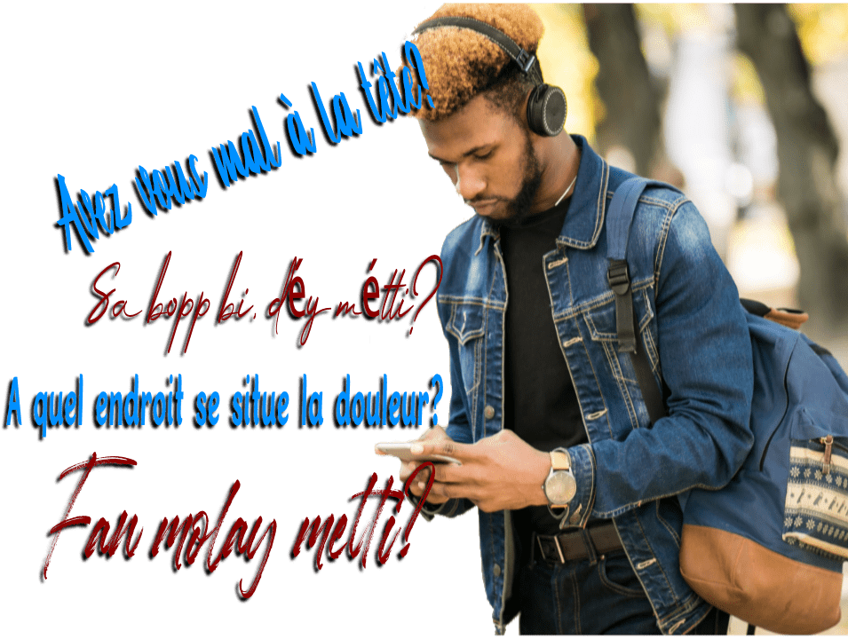 illustration du wolof médical